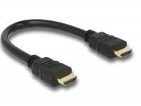 Delock Cable High Speed HDMI with Ethernet HDMI A male HDMI A male 4K 25 cm