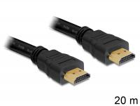 Delock Cable High Speed HDMI with Ethernet â HDMI A male HDMI A male 20 m