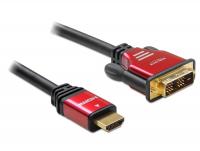 Delock High Speed HDMI Cable â HDMI A male DVI male 2 m