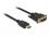 Delock DVI Cable â DVI-D 18+1 male HDMI A male 2 m