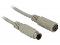 Delock Extension Cable PS2 male PS2 female 1.8 m