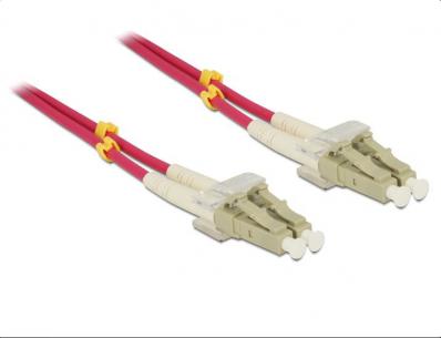 Delock Cable Optical Fiber LC LC Multimode OM4 5 m