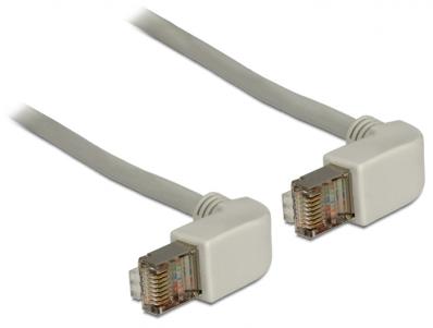 Delock Cable RJ45 Cat.6 SSTP angled angled 0.5 m