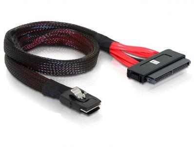 Delock Cable mini SAS SFF-8087 SAS 32 pin SFF-8484 50 cm