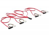 Delock Cable mini SAS SFF-8087 4 x SAS 29 pin SFF-8482 + power 1 m
