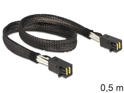Delock Cable Mini SAS HD SFF-8643 Mini SAS HD SFF-8643 0.5 m