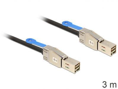 Delock Cable Mini SAS HD SFF-8644 Mini SAS HD SFF-8644 3 m