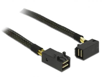 Delock Cable Mini SAS HD SFF-8643 Mini SAS HD SFF-8643 angled 1 m