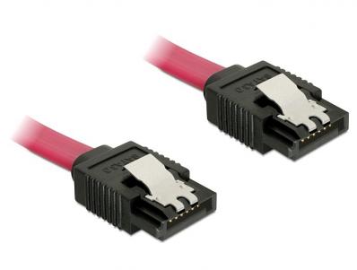 Delock Cable SATA 6 Gbs 30cm straightstraight red