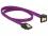 Delock SATA cable 6 Gbs 50 cm down straight metal purple Premium