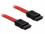 Delock SATA cable 50cm straightstraight red