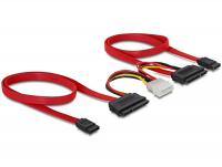 Delock SATA All-in-One cable for 2x HDD