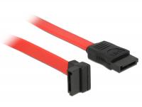 Delock cable SATA 22cm upstraight red