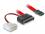 Delock Cable SATA Slimline male + 2pin power 5V SATA