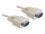 Delock Cable RS-232 serial Sub-D9 male male 1 m