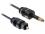 Delock Cable Toslink Standard male Toslink mini 3.5 mm male 1 m