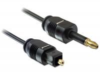 Delock Cable Toslink Standard male Toslink mini 3.5 mm male 1 m