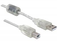 Delock Cable USB 2.0 A-B upstream malemale 0,5m