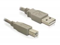 Delock Cable USB 2.0 A-B upstream malemale 1,8 m