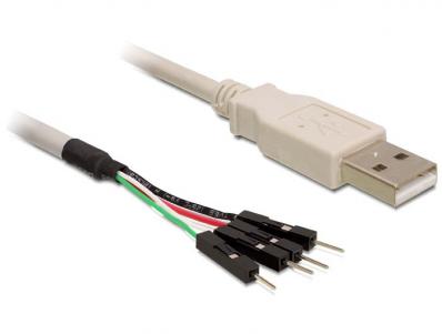 Delock Cable USB 2.0-A male pinheader