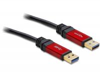 Delock Cable USB 3.0-A male male 1 m Premium