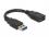 Delock Extension cable USB 3.0 A-A 15 cm male female