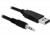 Delock Converter USB 2.0 male Serial-TTL 3.5 mm stereo jack 1.8 m (3.3 V)