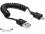 Delock Cable USB 2.0-A male USB micro-B male coiled cable