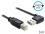 Delock Cable EASY-USB 2.0-A male leftright angled USB 2.0-B male 3 m