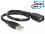 Delock Cable USB 2.0 A male A female ShapeCable 0.35 m