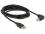 Delock Cable USB 2.0 A male B male angled 3 m