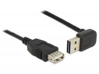 Delock Extension Cable EASY-USB 2.0-A male updown angled USB 2.0-A female 1 m