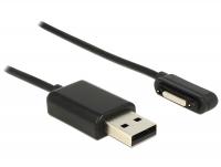 Delock Charging cable USB male Sony magnet connector 1 m