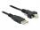 Delock Cable USB 2.0 type A male USB 2.0 type B male with screws 2 m