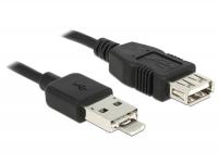 Delock Cable USB 2.0 type A + Micro-B combo male USB 2.0 type A female OTG 20 cm