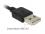 Delock Cable USB 2.0 Power Sharing type A + Micro-B combo male USB 2.0 type Micro-B male OTG 50 cm