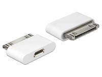 Delock Adapter IPhone IPad 30 pin male USB micro-B female