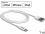 Delock USB data and power cable for iPhoneâ¢, iPadâ¢, iPodâ¢ 1 m white