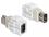 Delock Keystone module FireWire 6 pin female FireWire 6 pin female