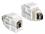 Delock Keystone module FireWire 4 pin female FireWire 4 pin female