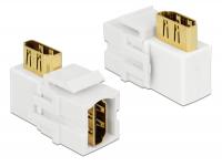 Delock Keystone Module HDMI female HDMI female 90 angled white