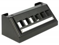 Delock Keystone Multimedia Panel 6 Port