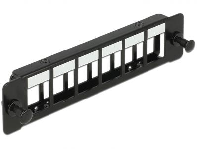 Delock Keystone Mounting Panel 6 Port