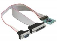 Delock Delock MiniPCIe IO PCIe full size 1 x Serial RS-232, 1 x Parallel