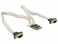 Delock Module MiniPCIe IO PCIe full size 2 x Serial RS-232 with 2.5 KV Isolation