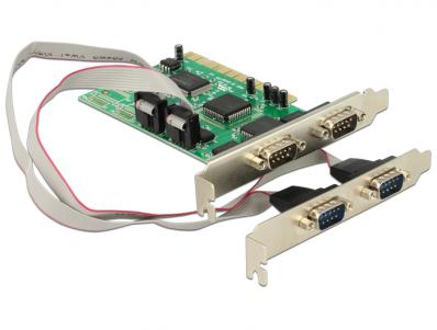 Delock PCI Card 4 x Serial