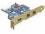 Delock PCI Express Card 2 x FireWire B, 1 x FireWire A