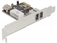 Delock PCI Express Card 2 x external 1 x internal FireWire A