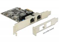 Delock PCI Express Card 2 x Gigabit LAN