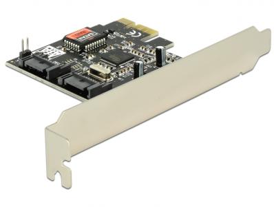 Delock PCI Express Card 2 x internal SATA 3 Gbs + Raid